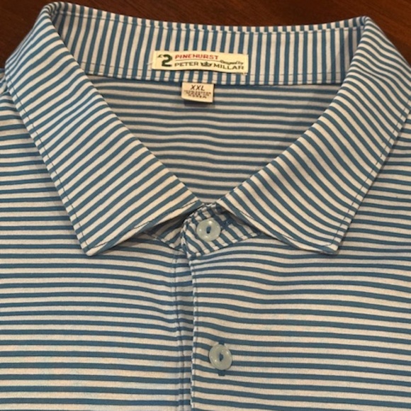 Pinehurst Golf Shirt by Peter Millar XXL Cotton - Picture 1 of 4